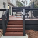 2 tone deck staining ideas